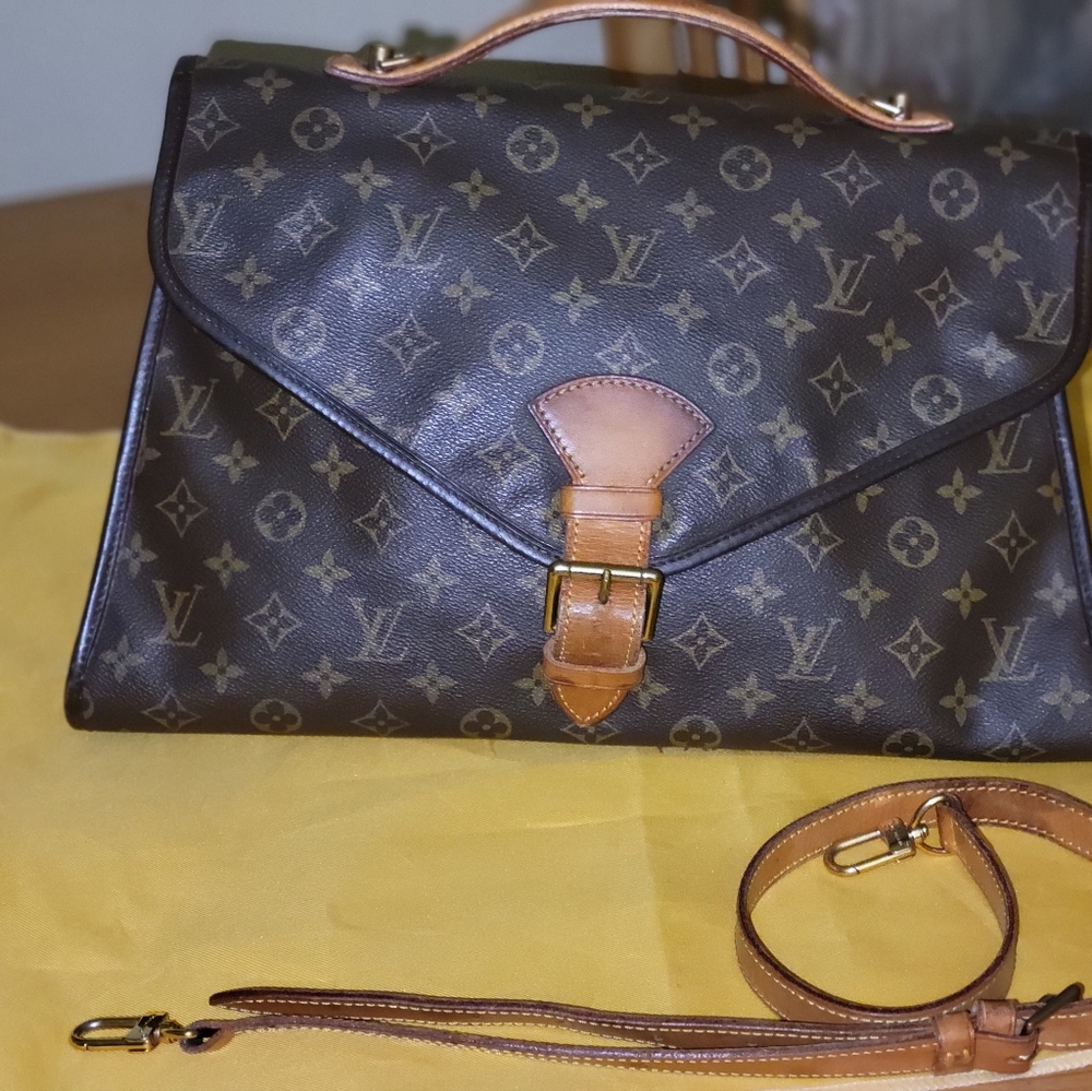 Louis Vuitton Beverly Monogram 2 way vintage 80s handbag Briefcase 👜 - Picture 3 of 15